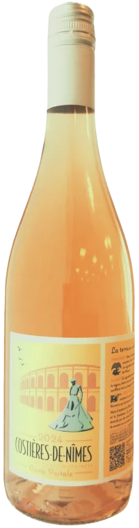 Carte Postale – Costières-de-Nîmes rosé 2024