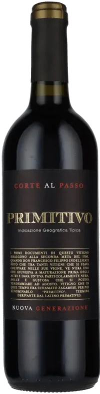 Corte Al Passo Primitivo Nuova Generazione 2025
